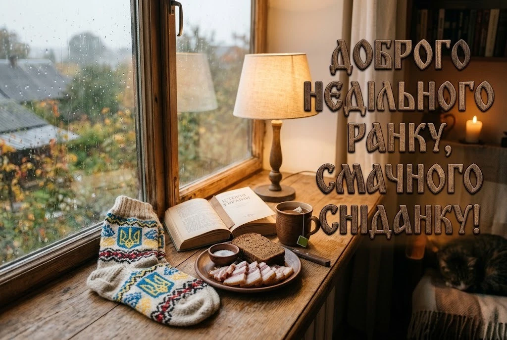 Доброго недільного ранку, Україно: душевна добірка листівок та найтепліші побажання