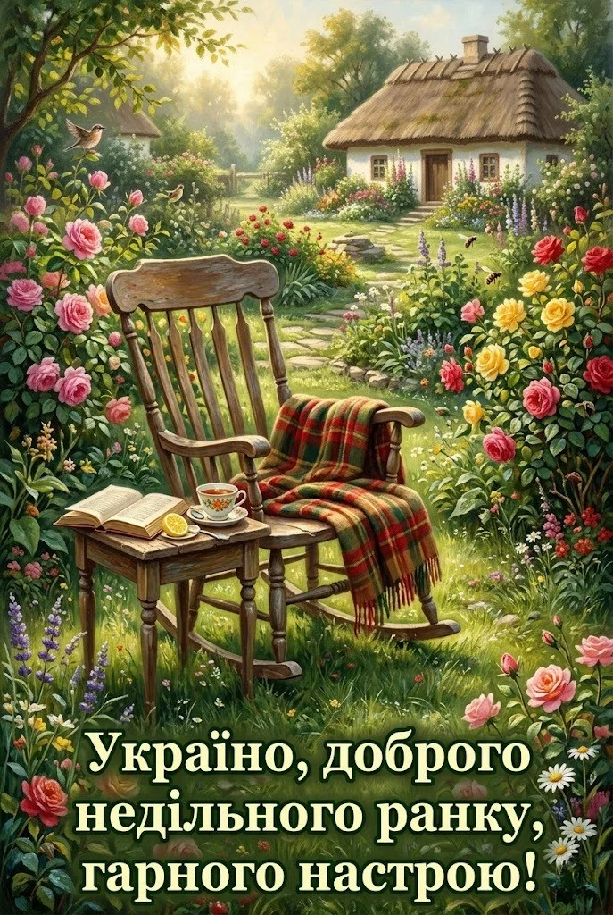 Доброго недільного ранку, Україно: душевна добірка листівок та найтепліші побажання