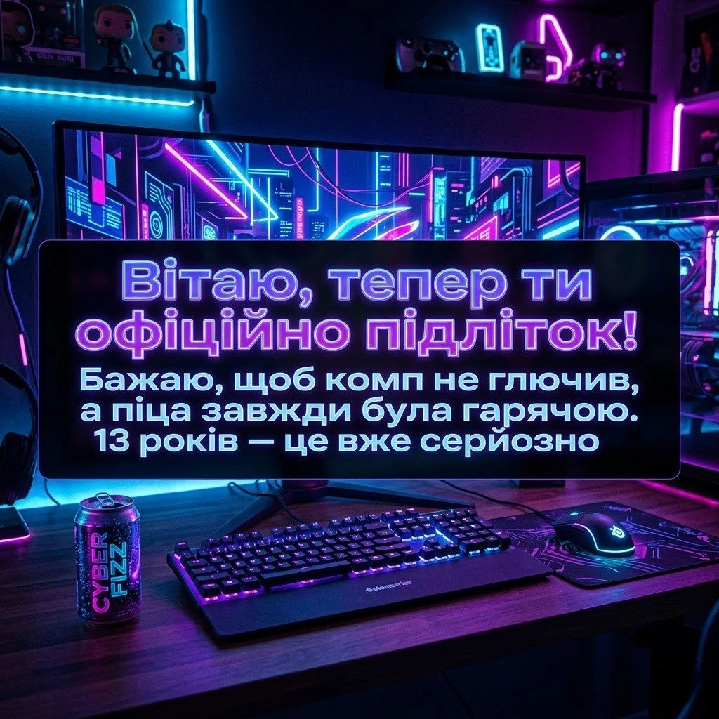 Як привітати хлопця з 13-річчям: вірші, проза та круті ідеї