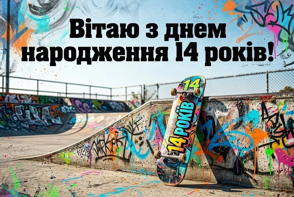 Привітання з 14-річчям: яскраві картинки та зворушливі слова для підлітків