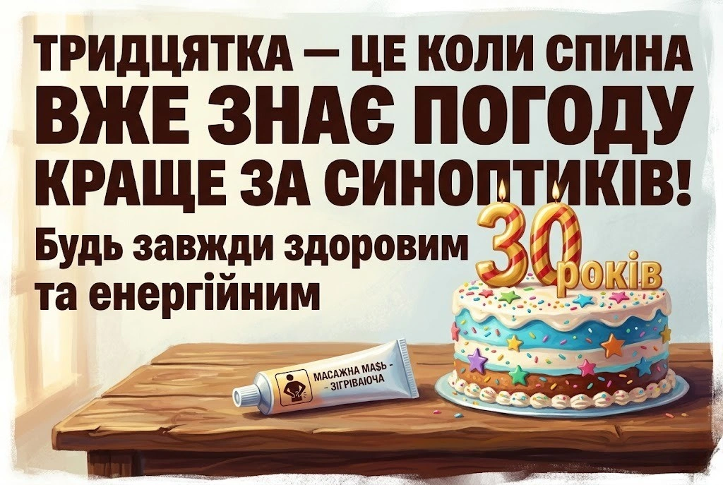 30 років — вік розквіту: гарні поздоровлення для сина, брата, друга та коханого