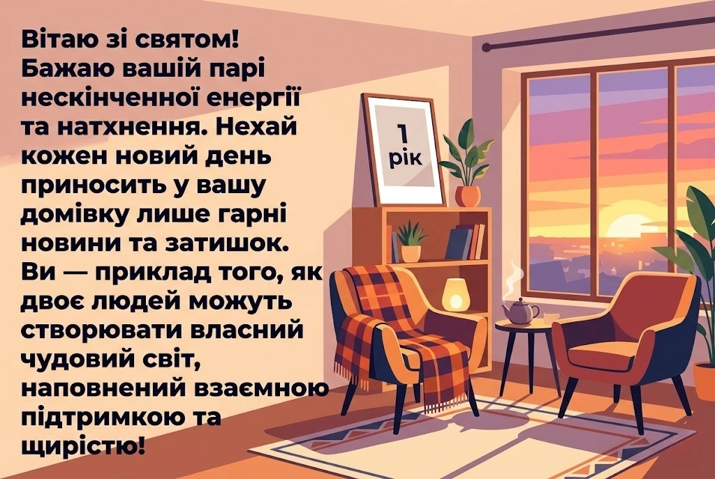 Перший рік разом: красиві привітання з днем весілля у віршах