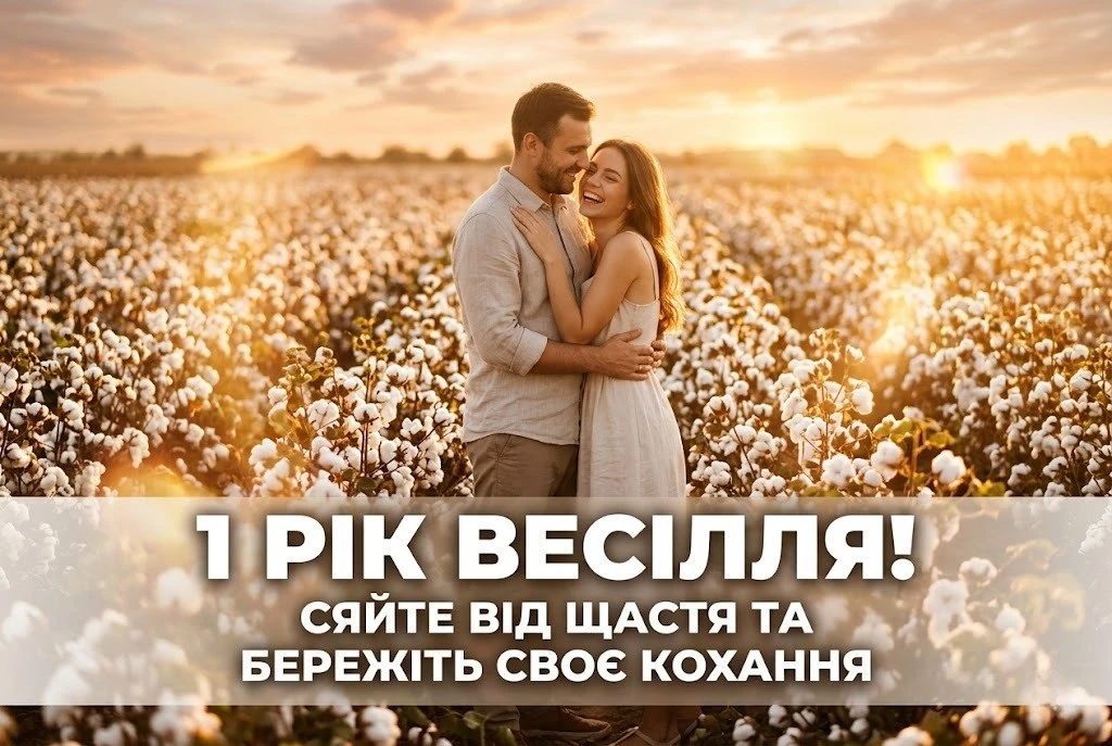 Перший рік разом: красиві привітання з днем весілля у віршах
