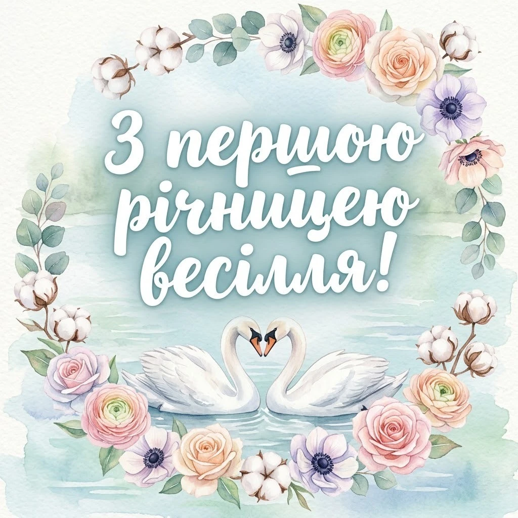 Перший рік разом: красиві привітання з днем весілля у віршах