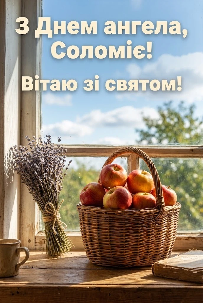 Соломія святкує день ангела: підбірка вітань для колег, друзів та рідних