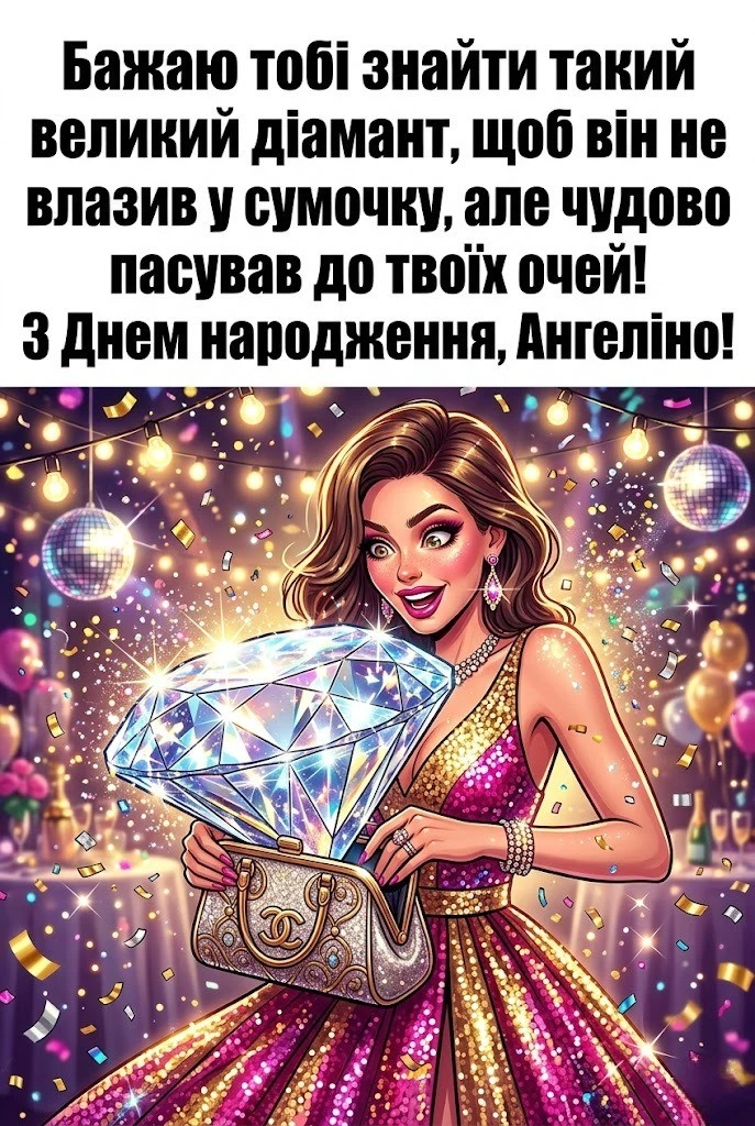 Оригінальні привітання для Ангеліни: картинки, вірші та проза