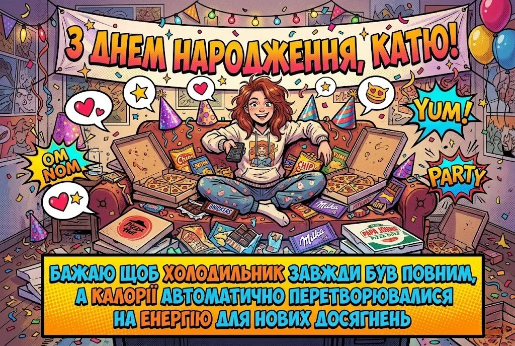 Оригінальні привітання з днем народження для Каті на будь-який смак
