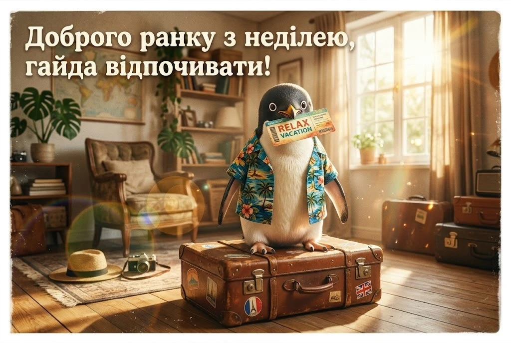 Доброго ранку з неділею: найкращі картинки та душевні вітання для гарного відпочинку