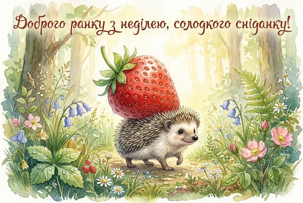 Доброго ранку з неділею: найкращі картинки та душевні вітання для гарного відпочинку