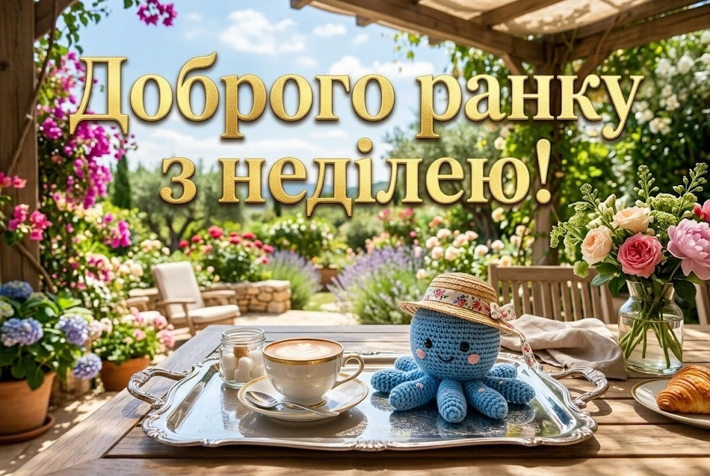 Доброго ранку з неділею: найкращі картинки та душевні вітання для гарного відпочинку