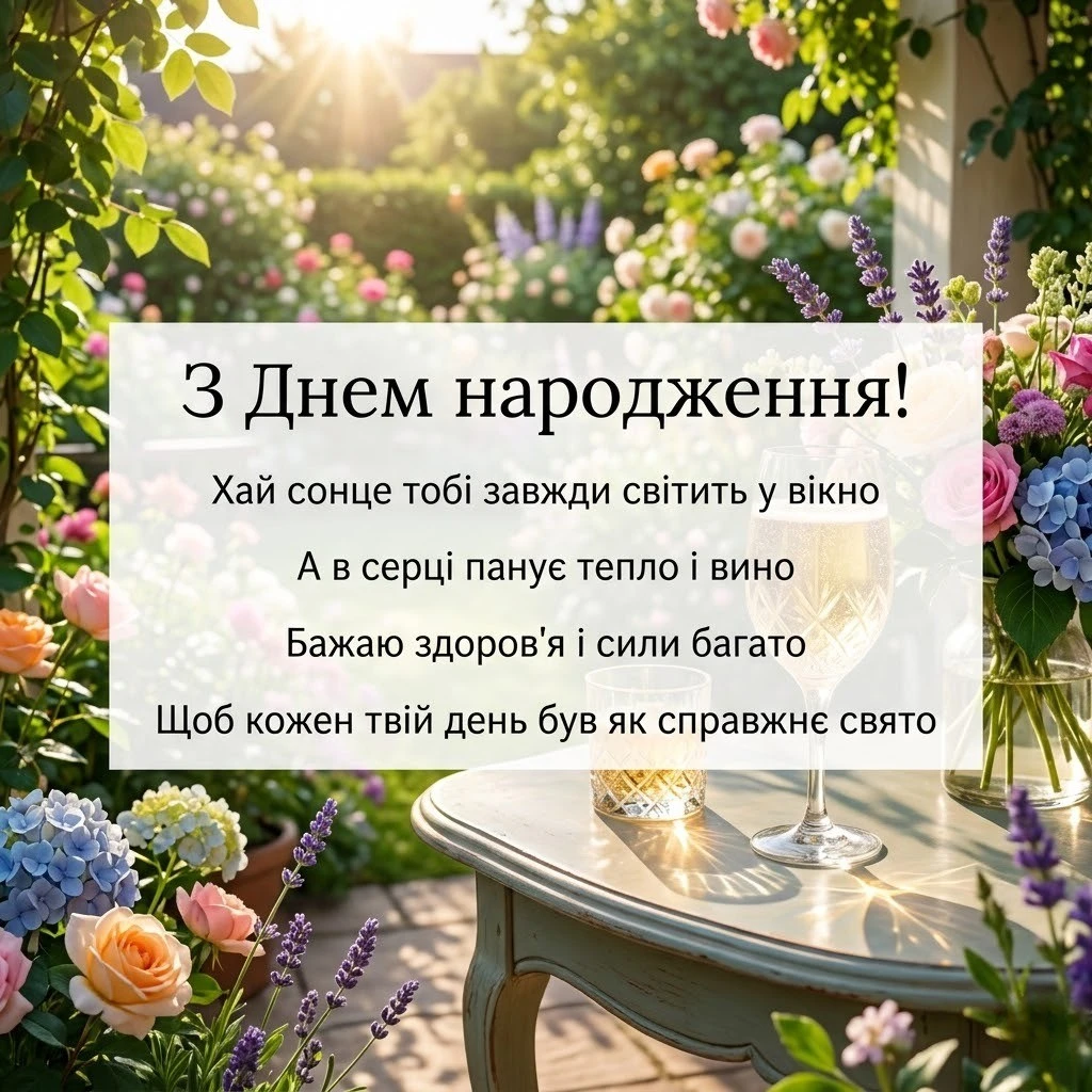 Дорога Раїсо, з днем народження! Колекція натхненних вітань