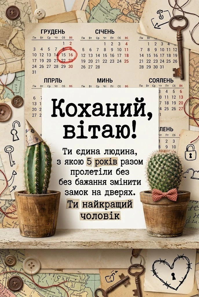 Вітання чоловікові на 5 років шлюбу: Вірші, проза та слова вдячності