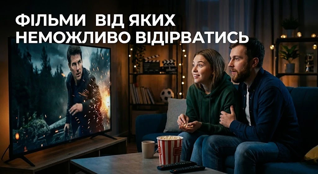 Магніт для очей: 10 фільмів, від яких неможливо відірватись.
