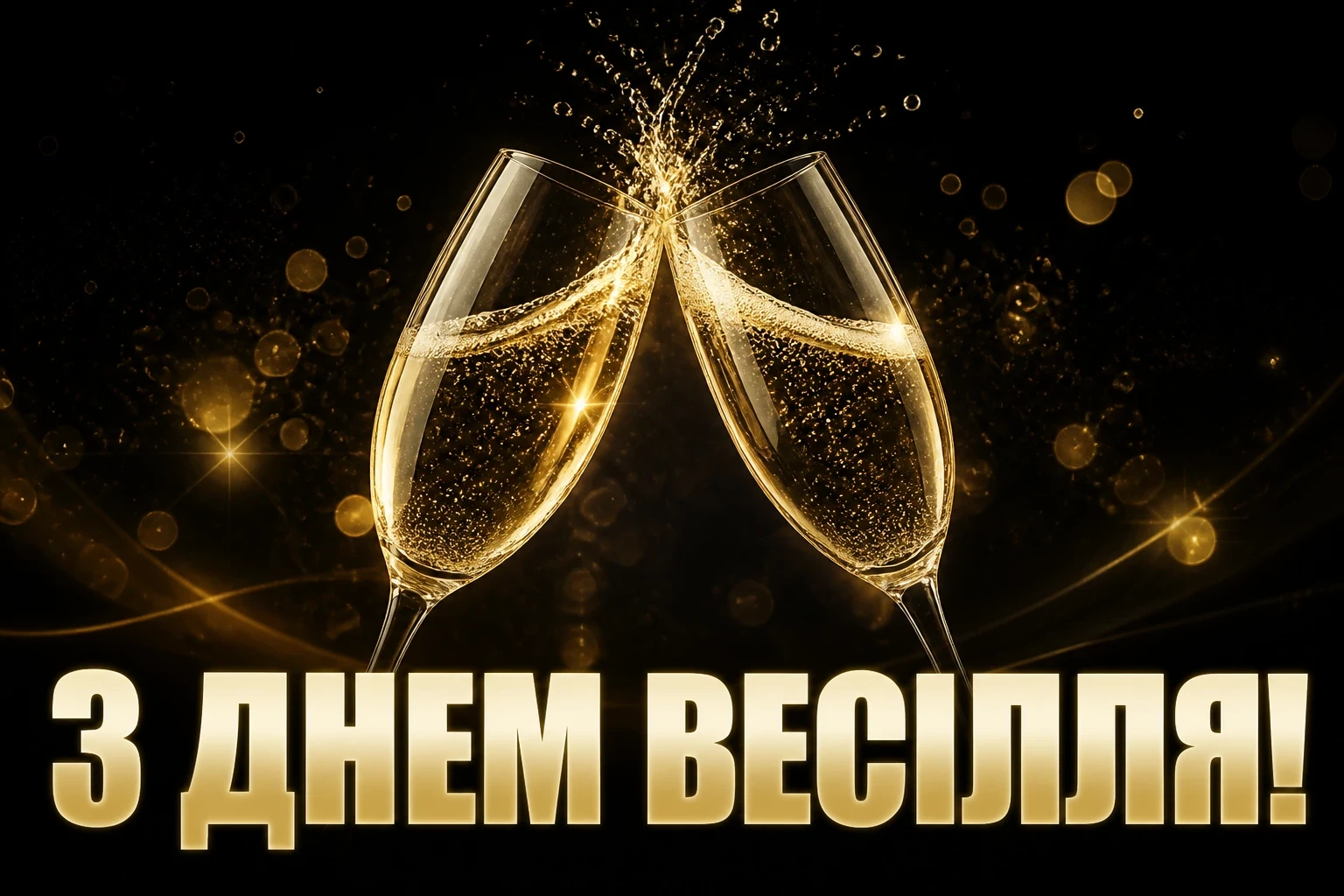 привітання з одруженням