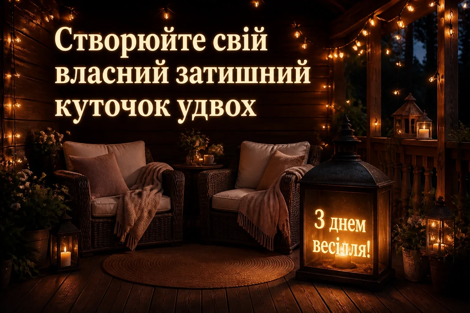 привітання з одруженням