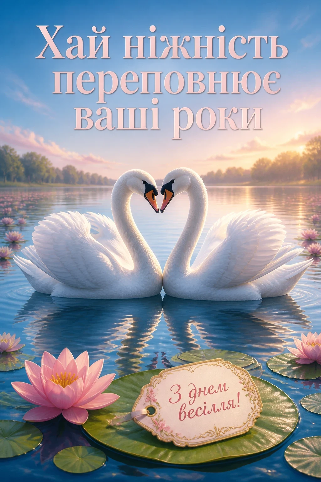 привітання з одруженням