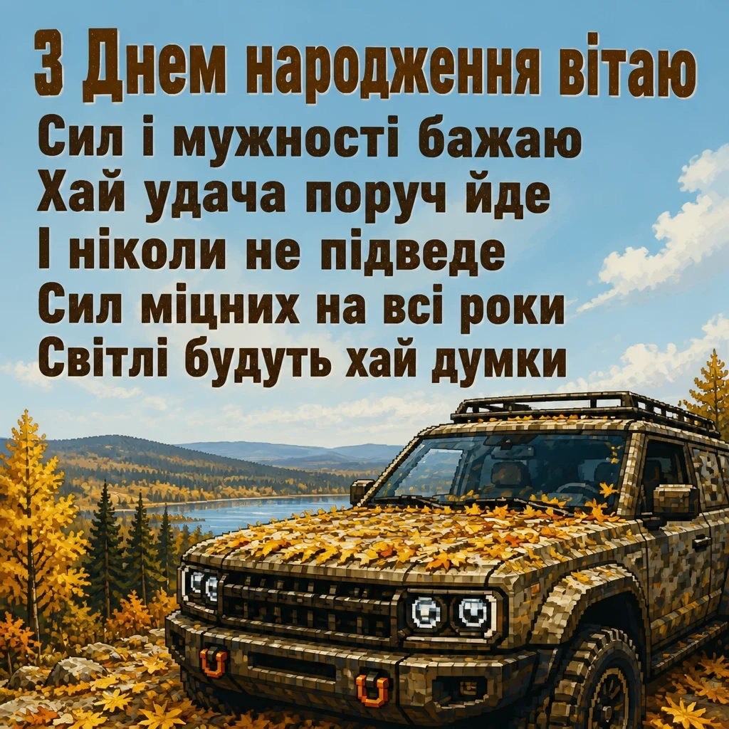 привітання з днем народження військового