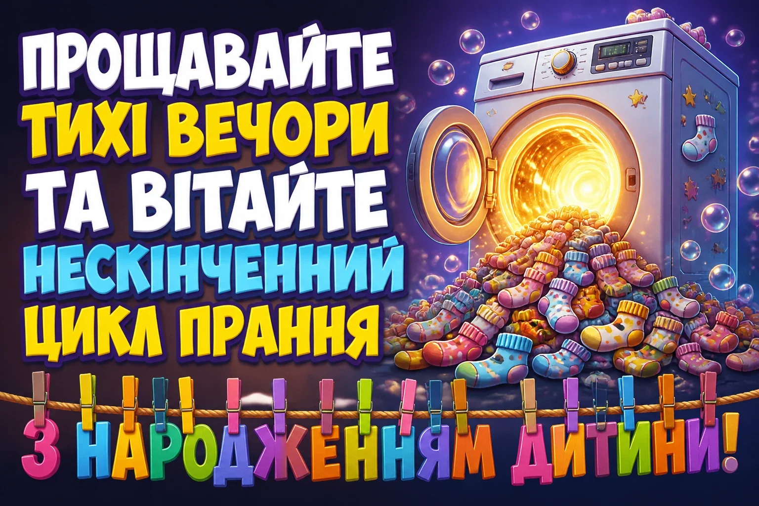 привітання з народженням дитини