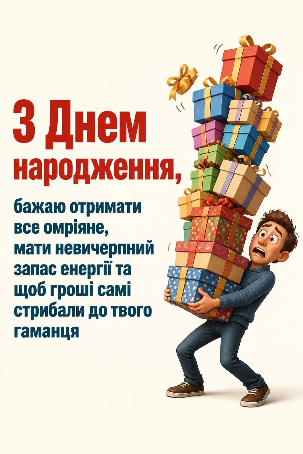 найкращі привітання з днем народження для мужчині