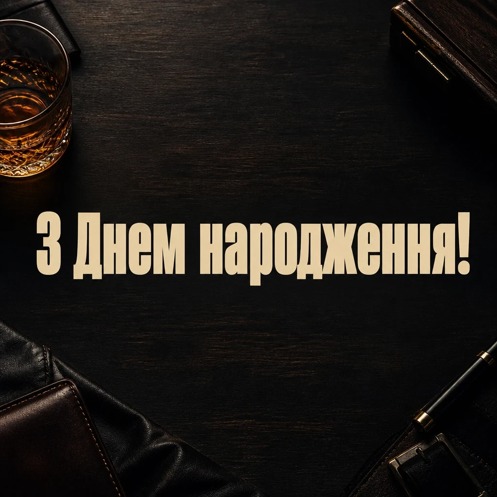 привітання мужчині чоловіків з днем народження чоловіку