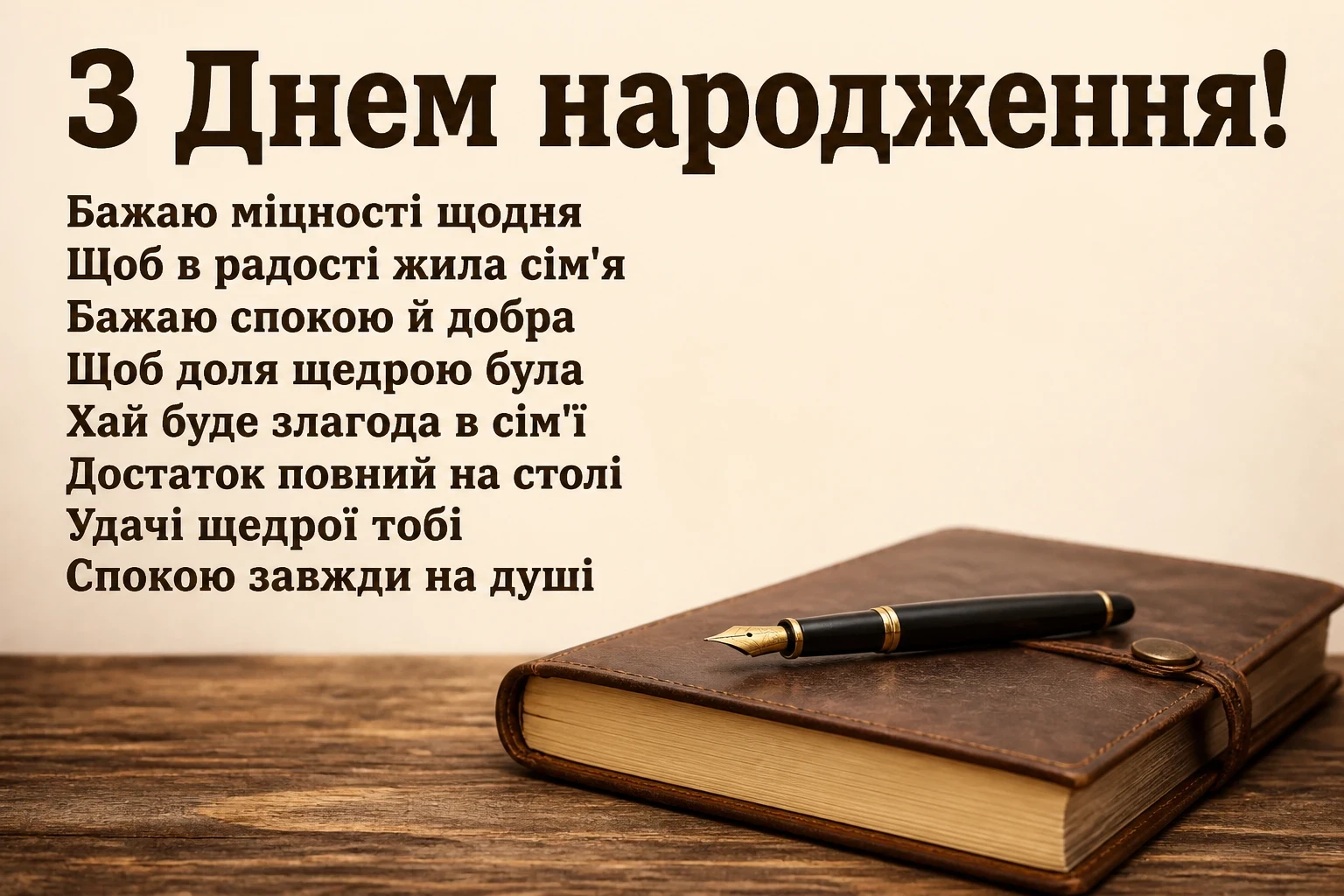 привітання мужчині чоловіків з днем народження чоловіку