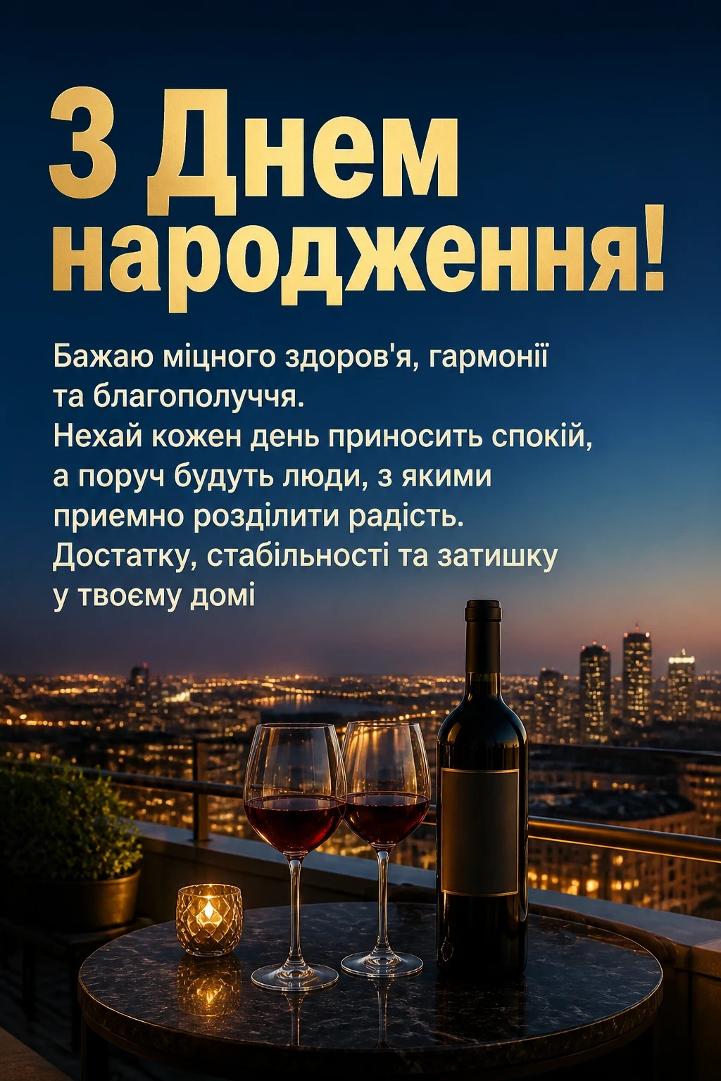 привітання мужчині чоловіків з днем народження чоловіку