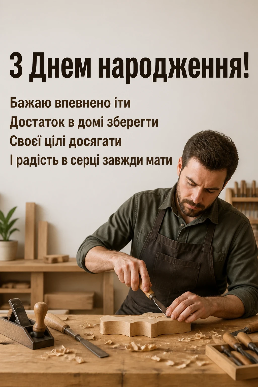 привітання мужчині чоловіків з днем народження чоловіку
