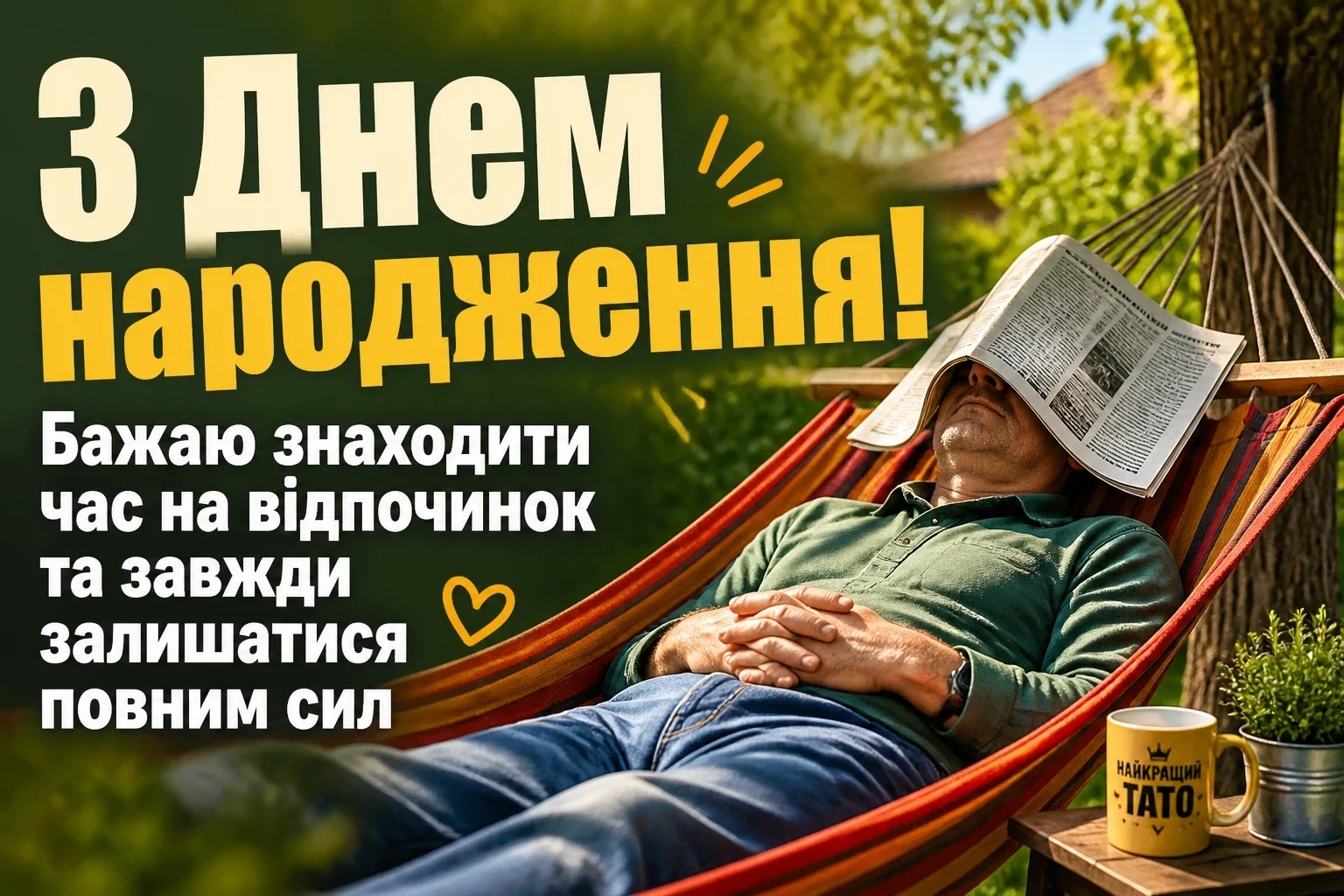 привітання з днем народження батька