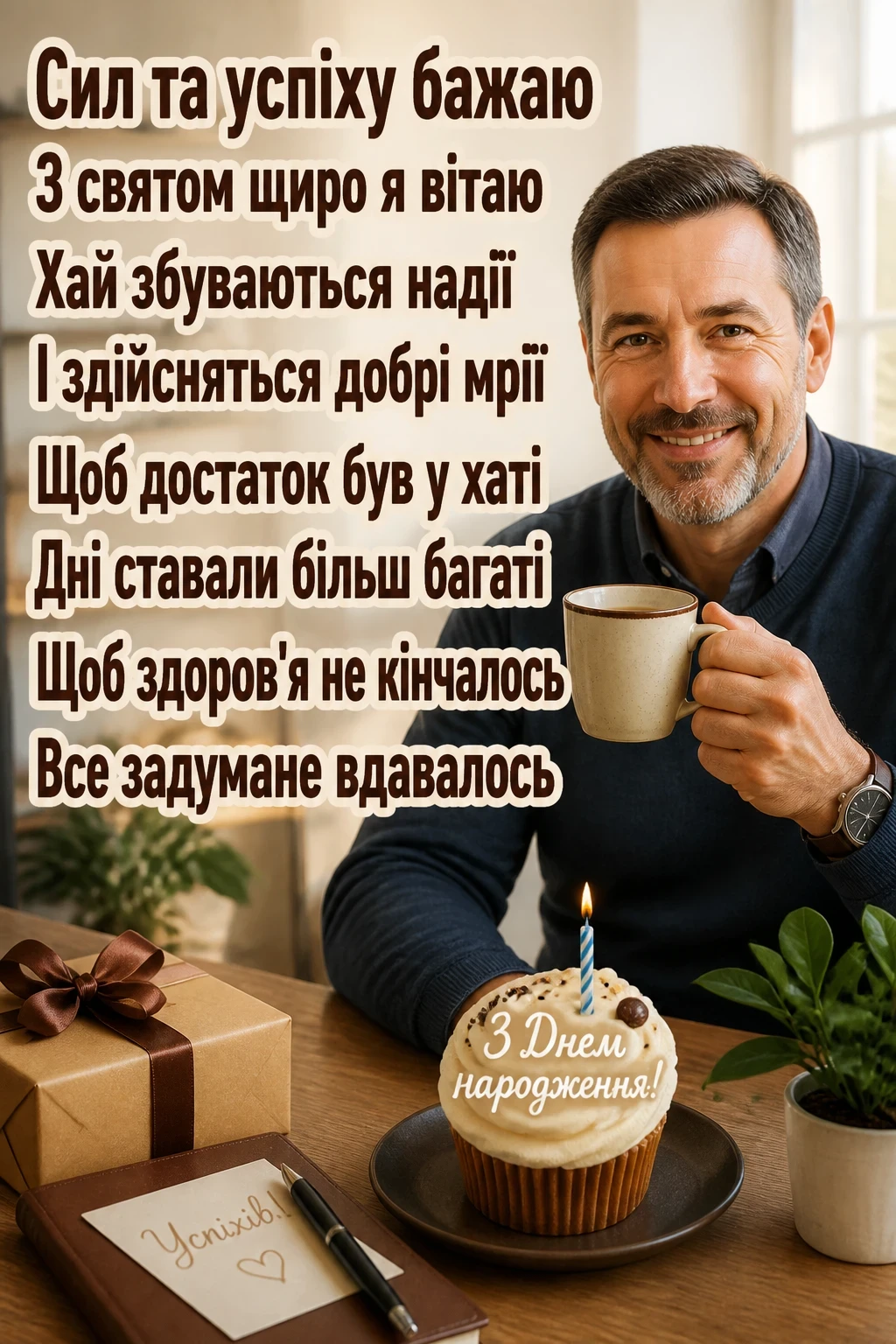 привітання з днем народження батька