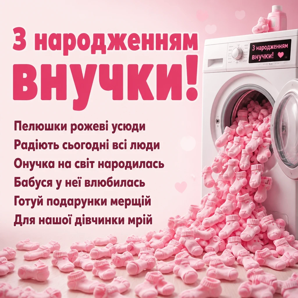 прикольні привітання бабусі з народженням внучки
