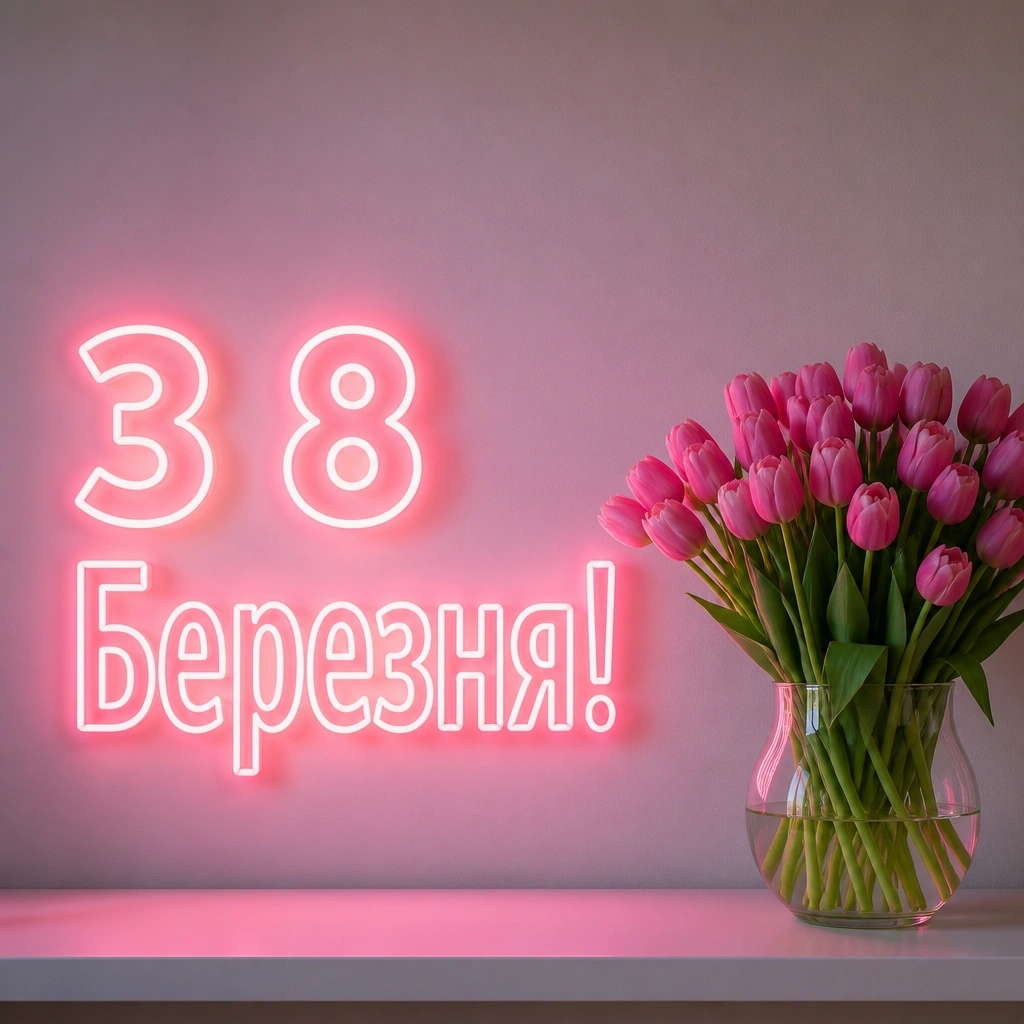привітання 8 березня