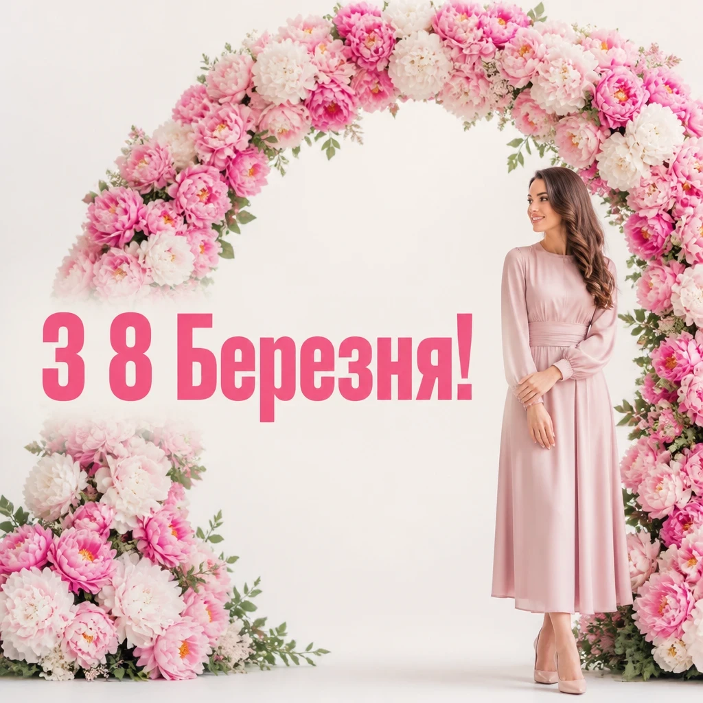 привітання 8 березня