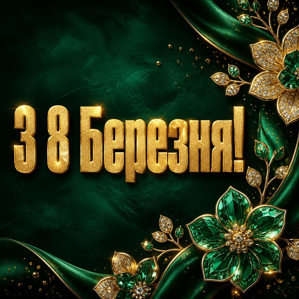 привітання 8 березня