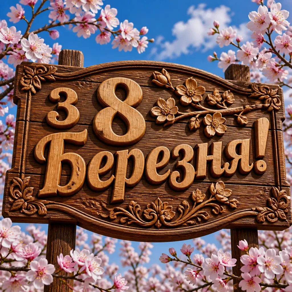 привітання 8 березня