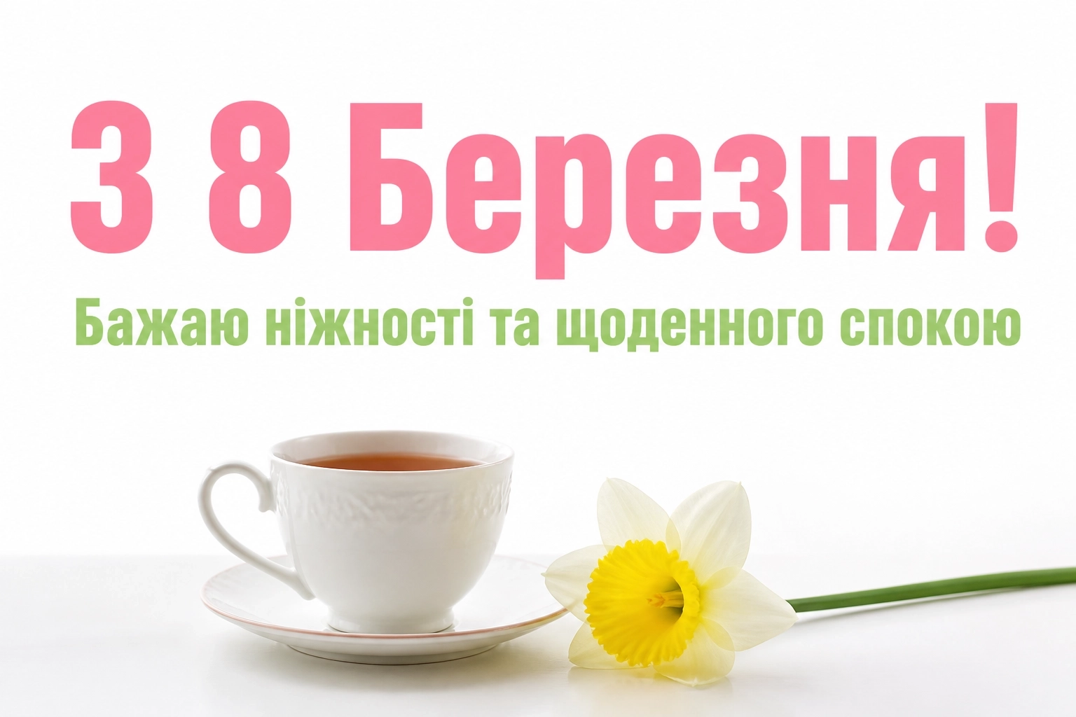 привітання 8 березня