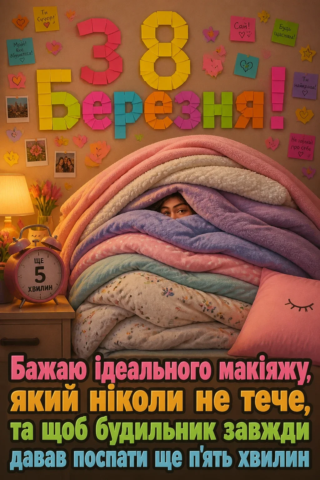привітання 8 березня