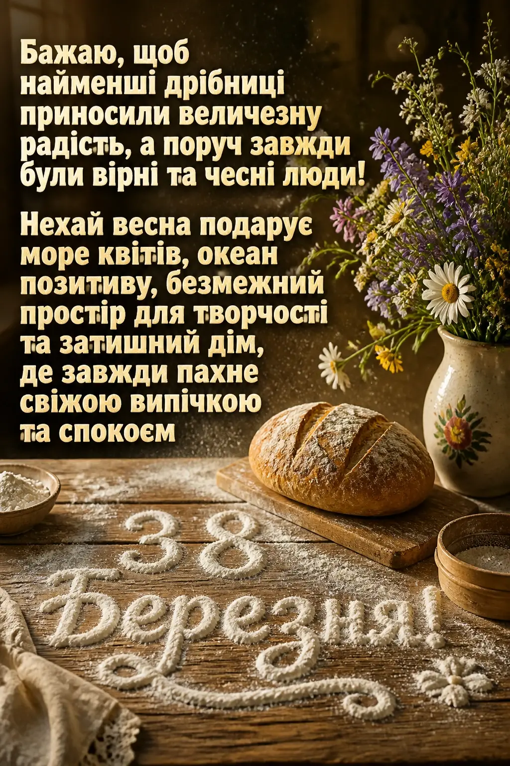 привітання 8 березня