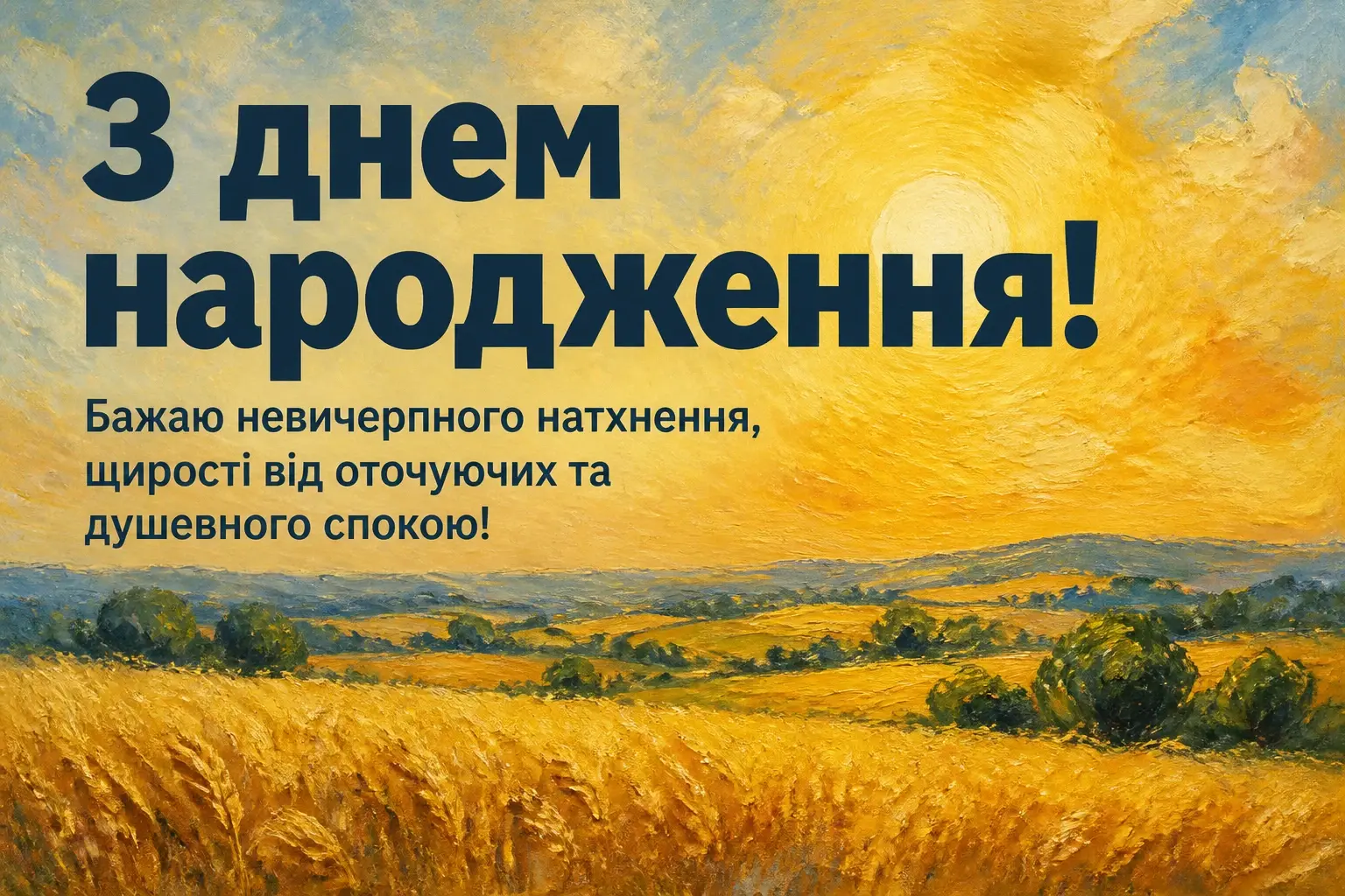 привітання з днем народженя