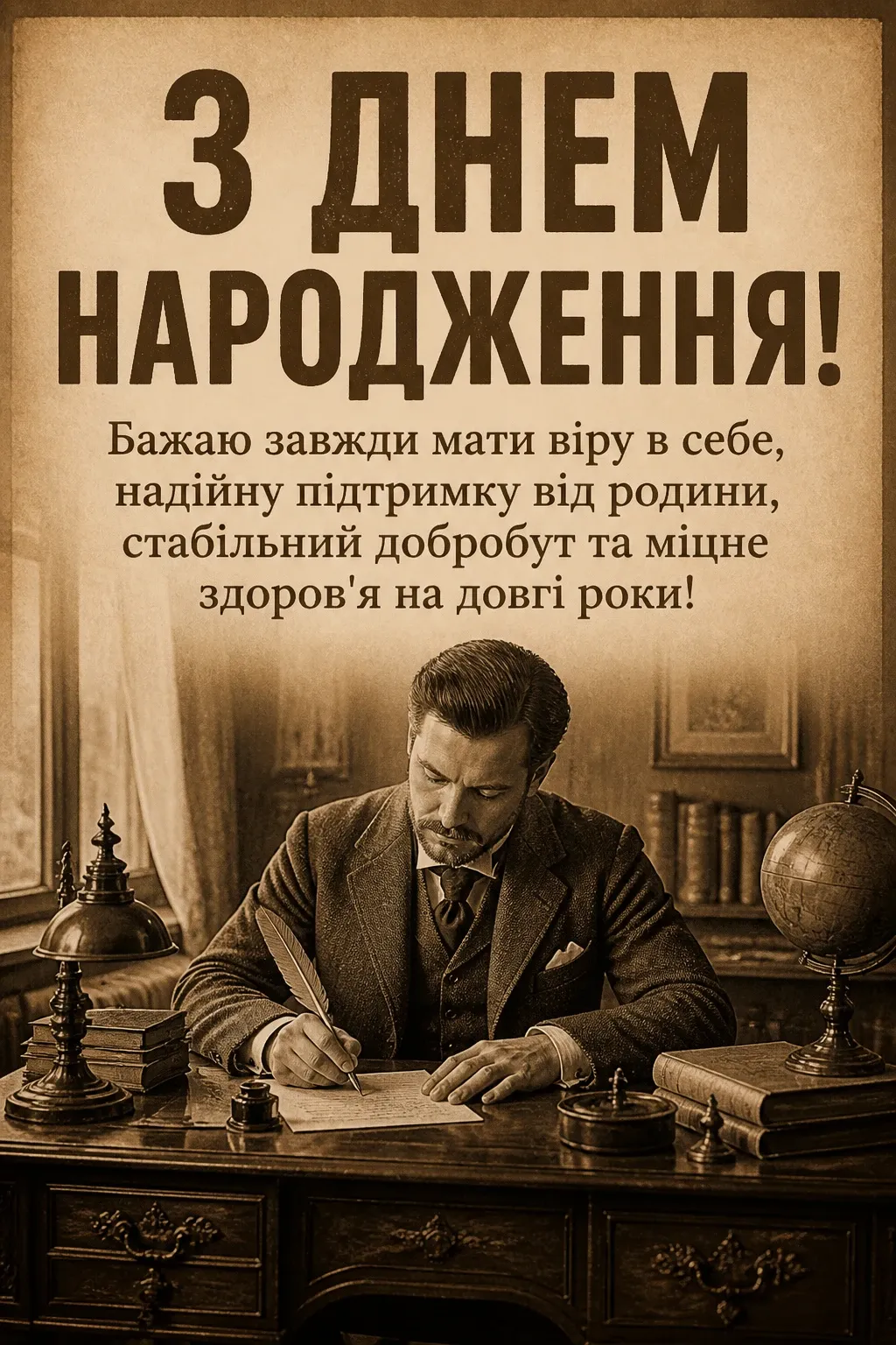 привітання з днем народженя