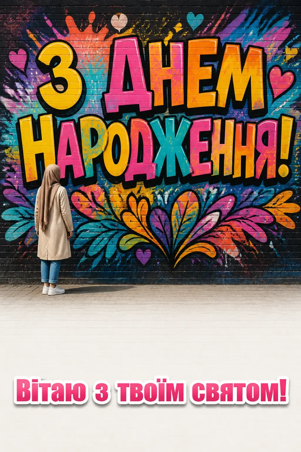 привітання з днем народженя