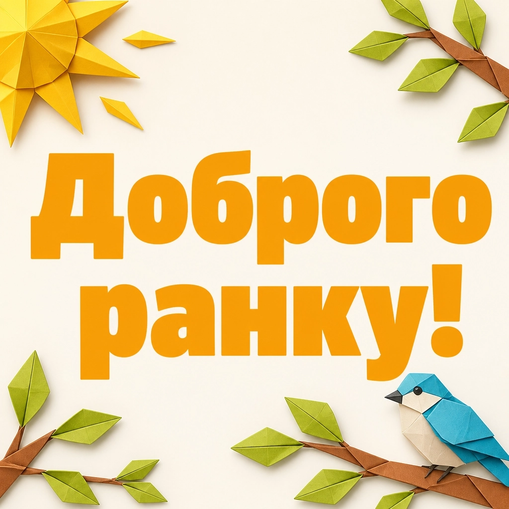 веселе привітання з добрим ранком веселе привітання з добрим ранком