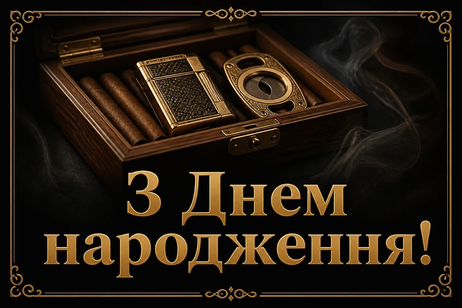 чоловіче привітання з днем народження