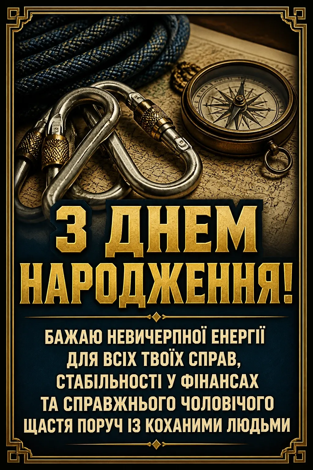 чоловіче привітання з днем народження