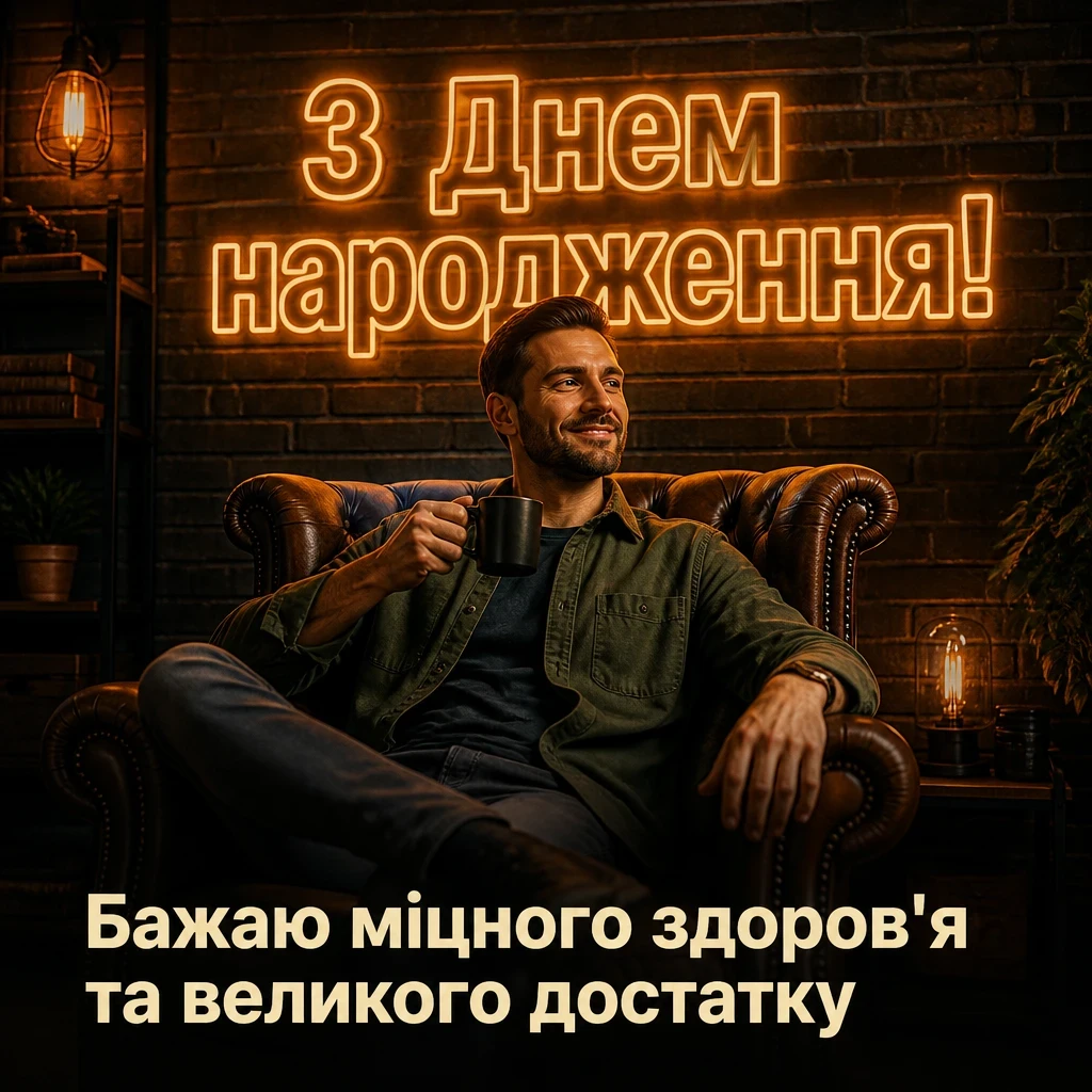 прикольне привітання чоловіків з днем народження чоловіку