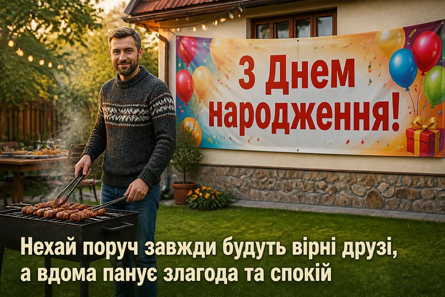 прикольне привітання чоловіків з днем народження чоловіку