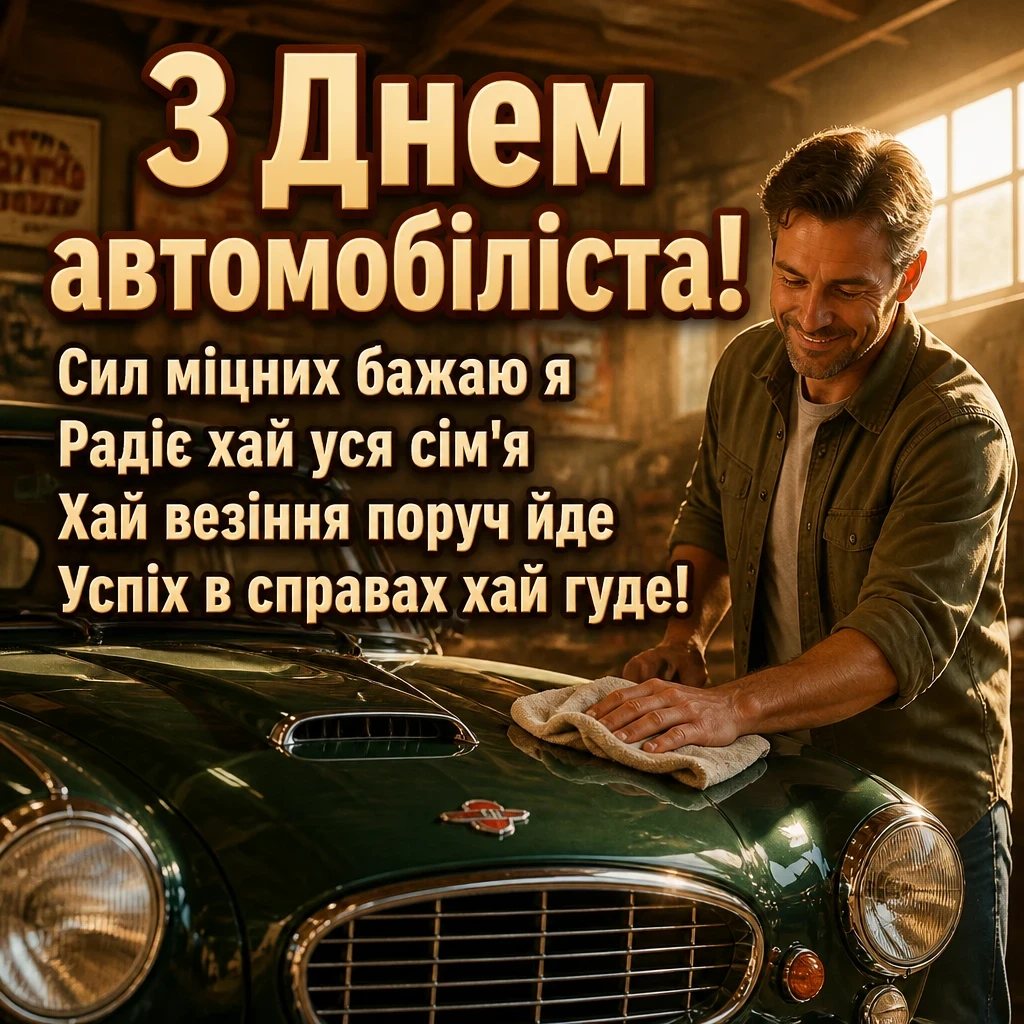 водія привітання з днем автомобіліста водія привітання з днем автомобіліста