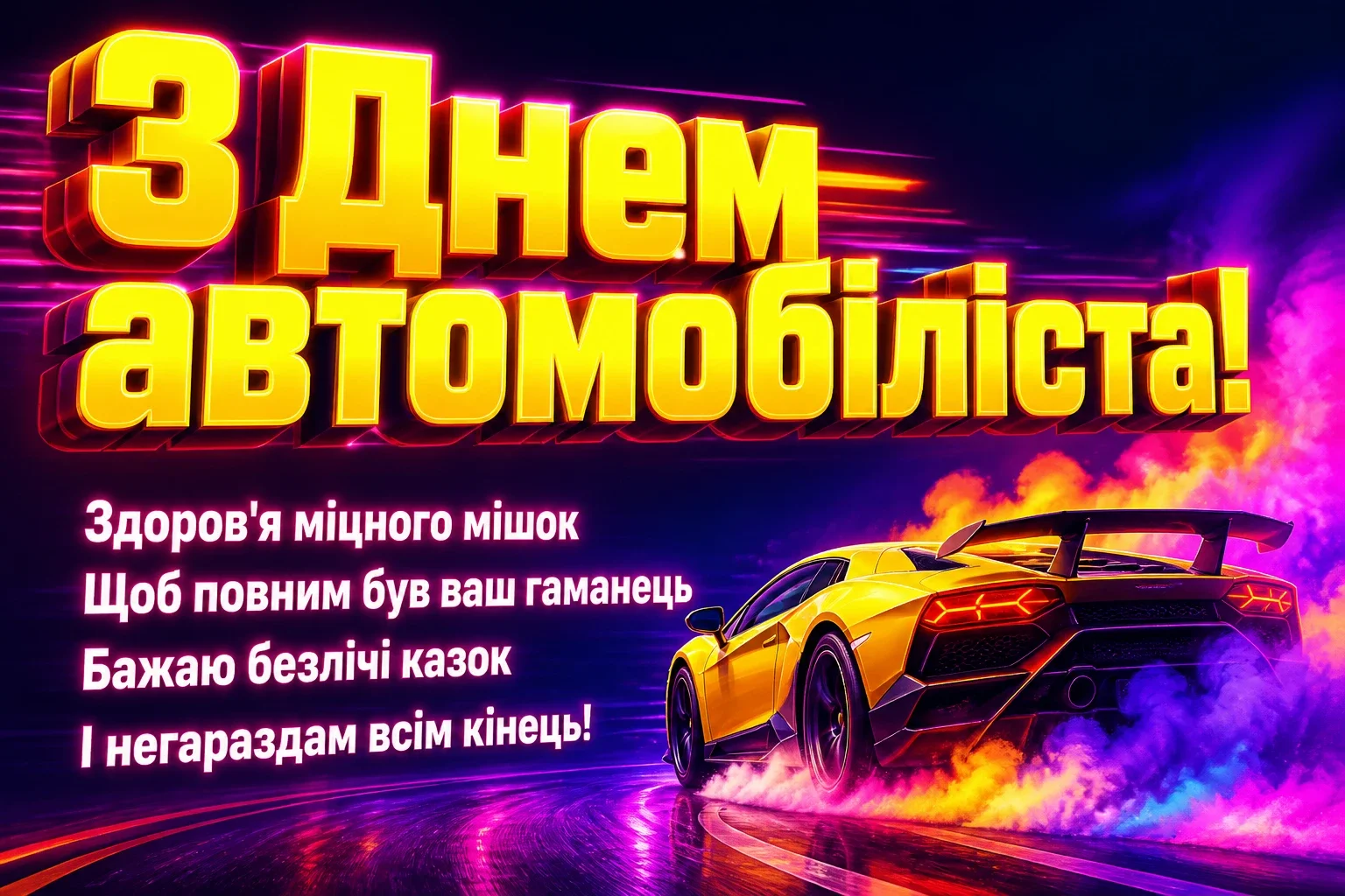 водія привітання з днем автомобіліста водія привітання з днем автомобіліста