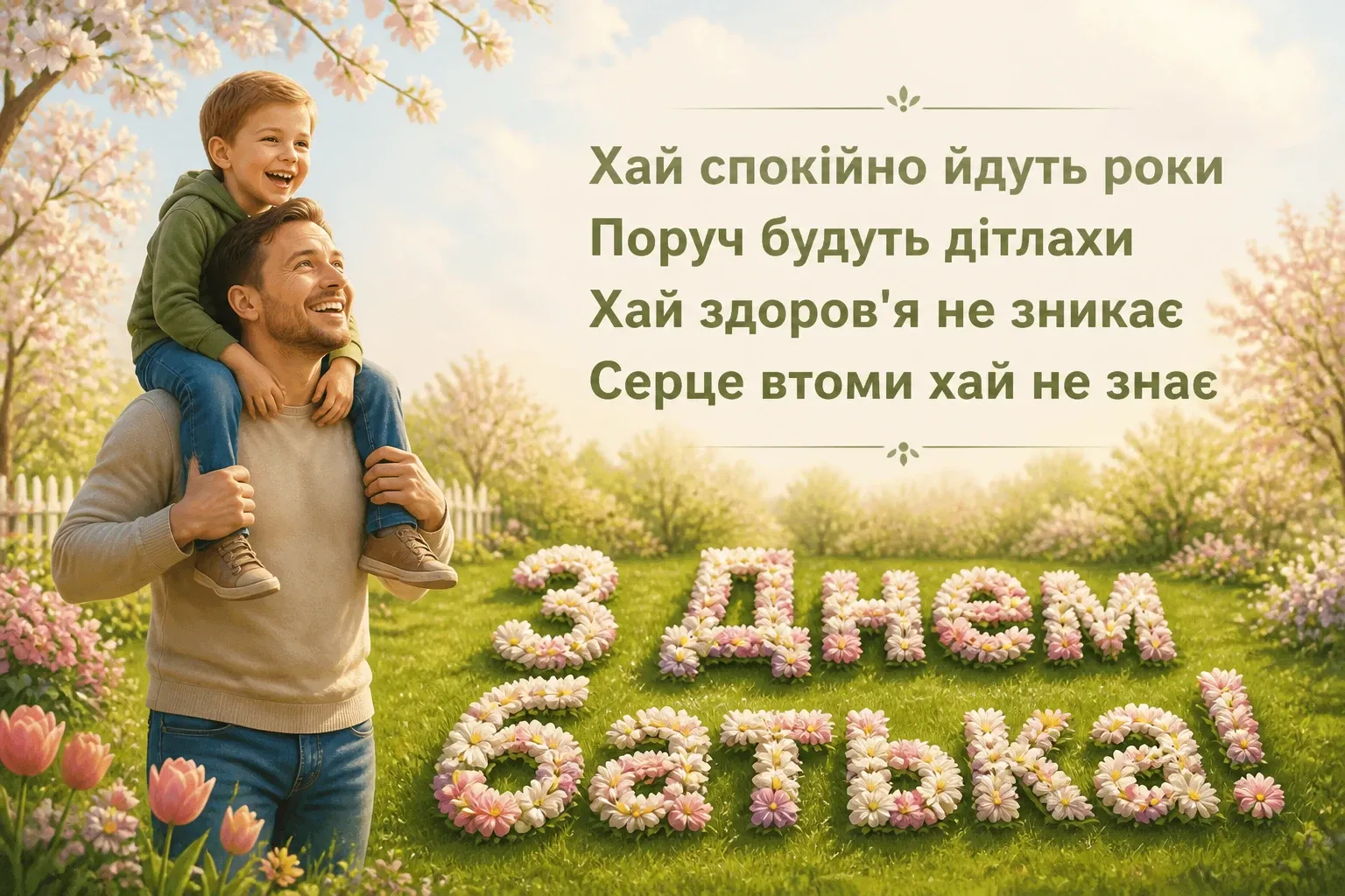привітання день батька привітання день батька