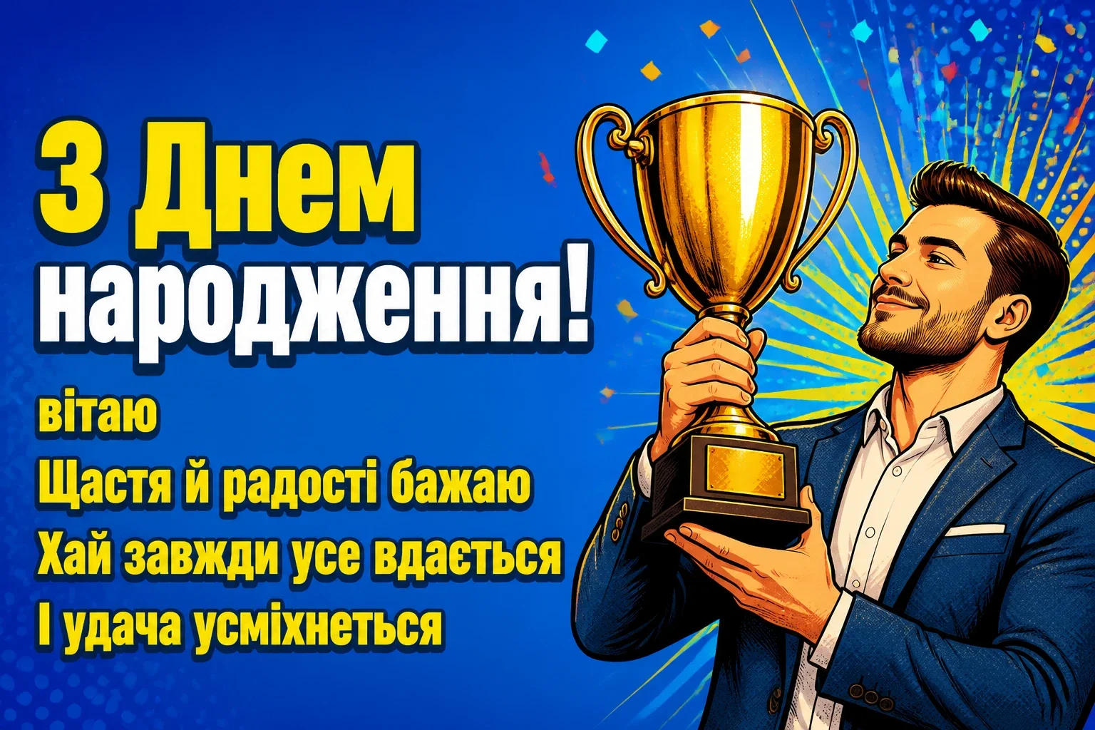 привітання зятю з днем народження