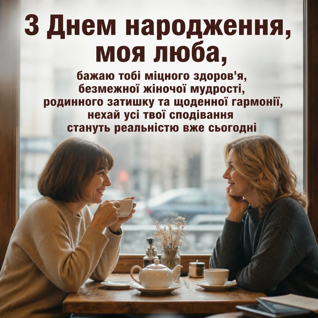 привітання для подруги своїми словами